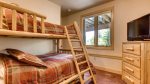 Fourth guest bedroom with twin over full bunk and trundle